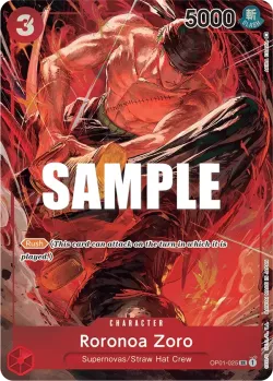 Roronoa Zoro 「OP01-025」 — Romance Dawn aa「EN」