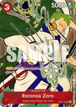 Roronoa Zoro 「OP01-025」 — English Version 1st Anniversary Set「EN」