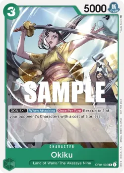 Okiku 「OP01-035」 — Tournament Pack Vol.4「EN」