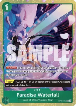 Paradise Waterfall 「OP01-057」 — Premium Card Collection -Best Selection Vol.1- aa「EN」
