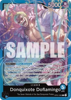Donquixote Doflamingo 「OP01-060」 — BLUE Donquixote Doflamingo「EN」