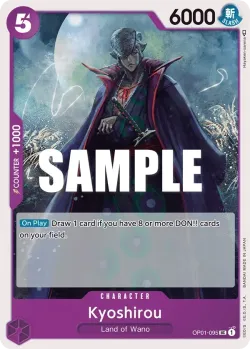 Kyoshirou 「OP01-095」「EN」