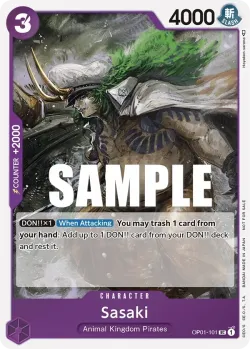 Sasaki 「OP01-101」 — Event Pack Vol.2「EN」