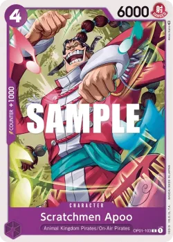 Scratchmen Apoo 「OP01-103」「EN」