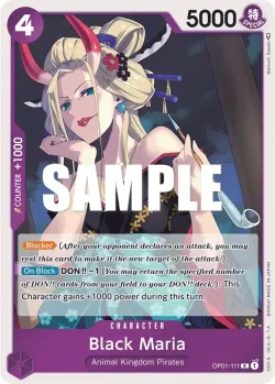 Black Maria 「OP01-111」「EN」
