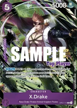 X.Drake 「OP01-114」 — Championship 2023 Top Players Pack「EN」