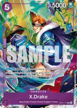 X.Drake 「OP01-114」 — Premium Card Collection -Best Selection Vol.2- aa「EN」