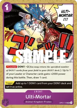 Ulti-Mortar 「OP01-118」「EN」