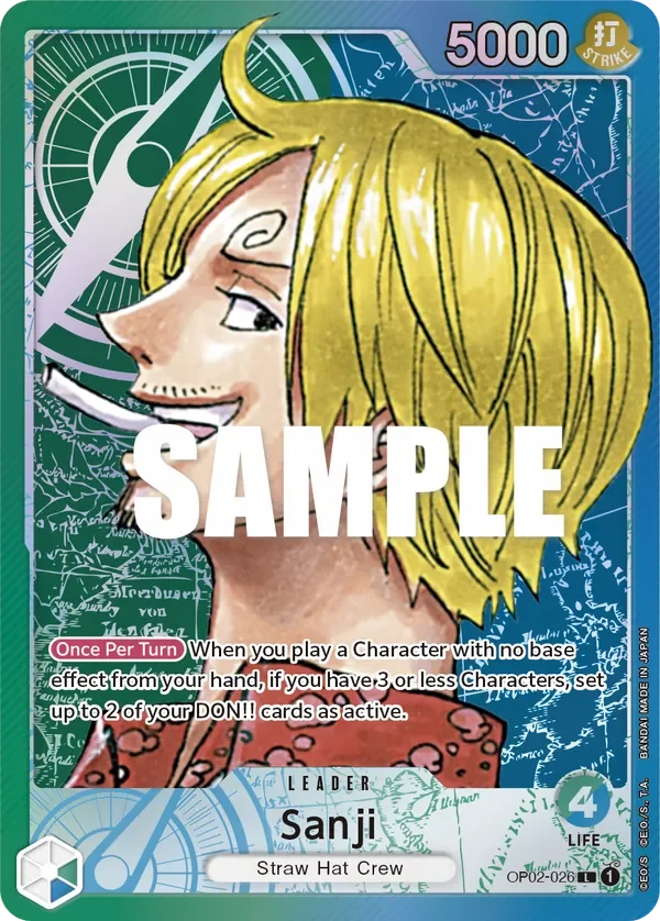 Sanji 「OP02-026」 — Paramount War aa「EN」