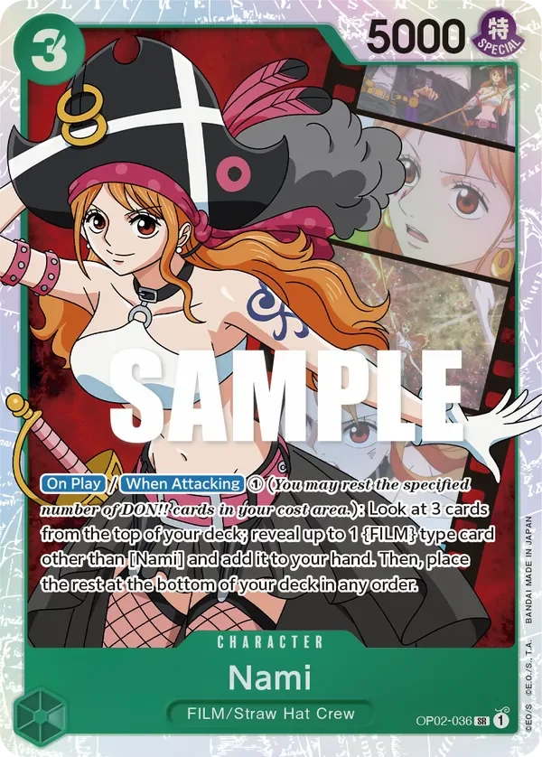 Nami 「OP02-036」「EN」