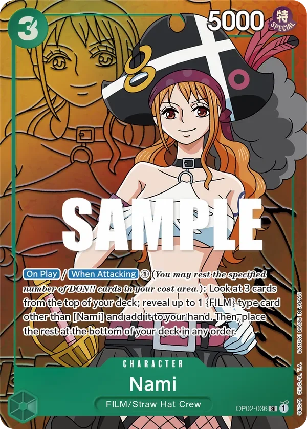 Nami 「OP02-036」 — Paramount War aa「EN」