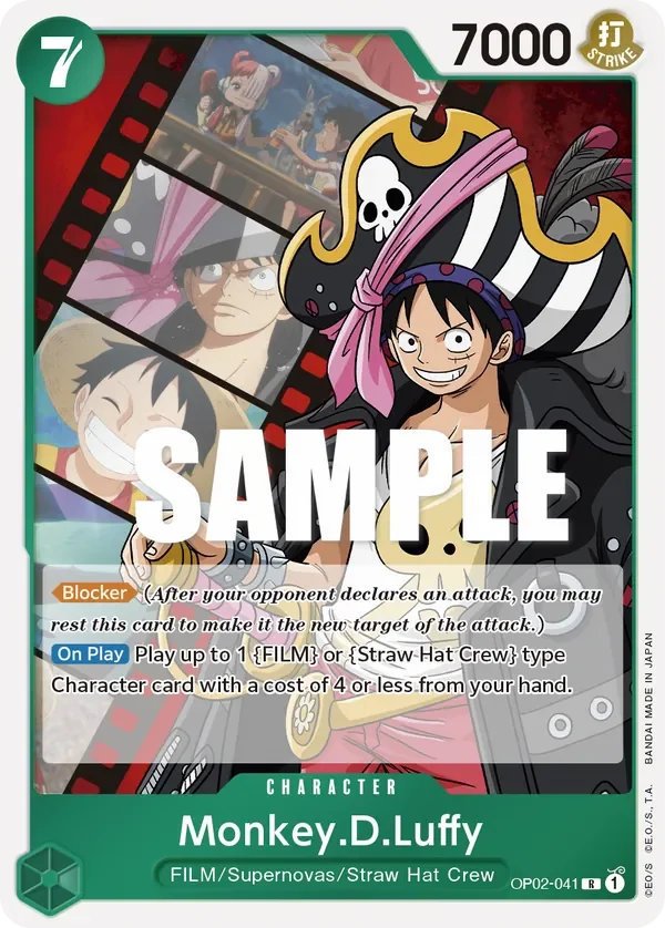 Monkey.D.Luffy 「OP02-041」「EN」