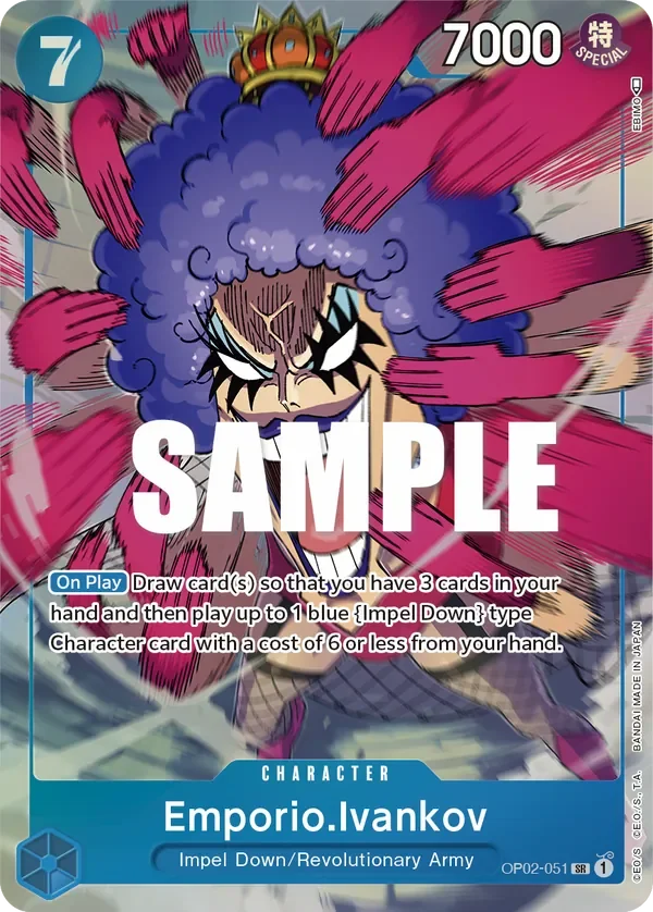 Emporio.Ivankov 「OP02-051」 — Paramount War aa「EN」