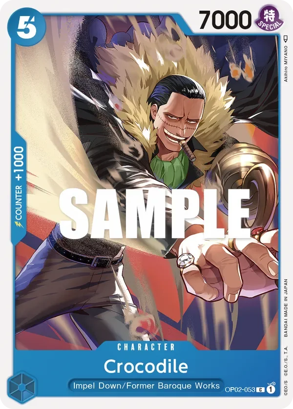 Crocodile 「OP02-053」「EN」