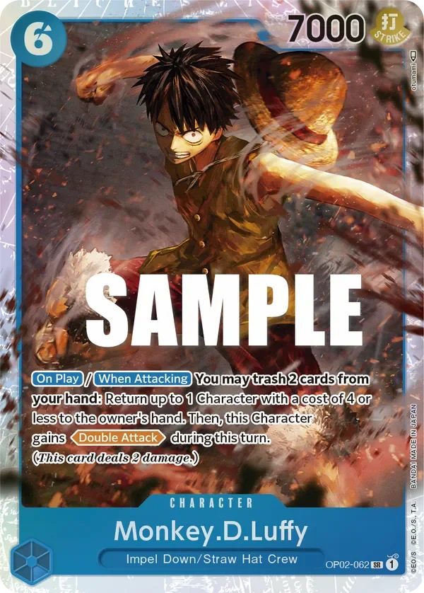 Monkey.D.Luffy 「OP02-062」「EN」