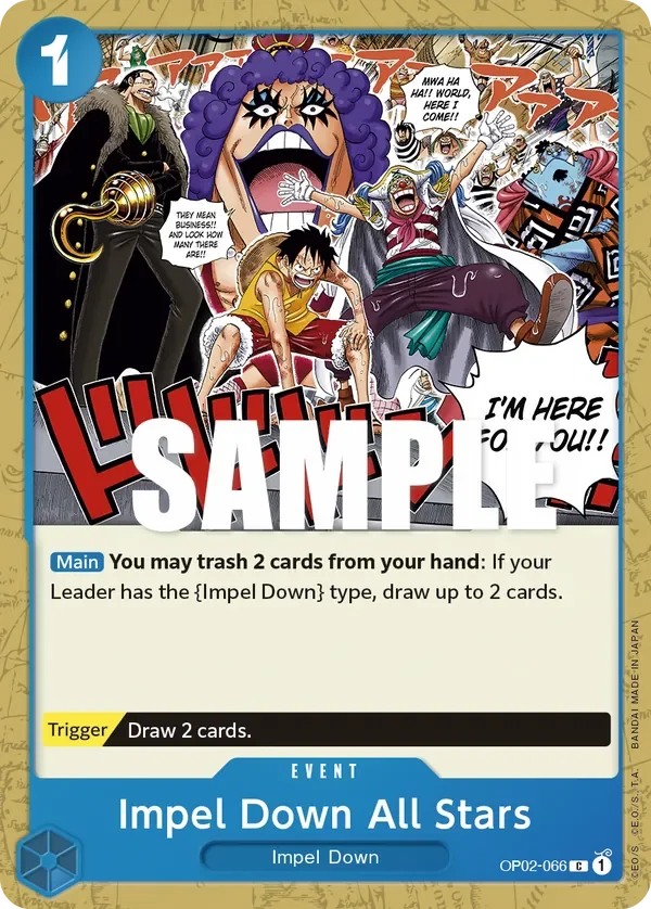 Impel Down All Stars 「OP02-066」「EN」