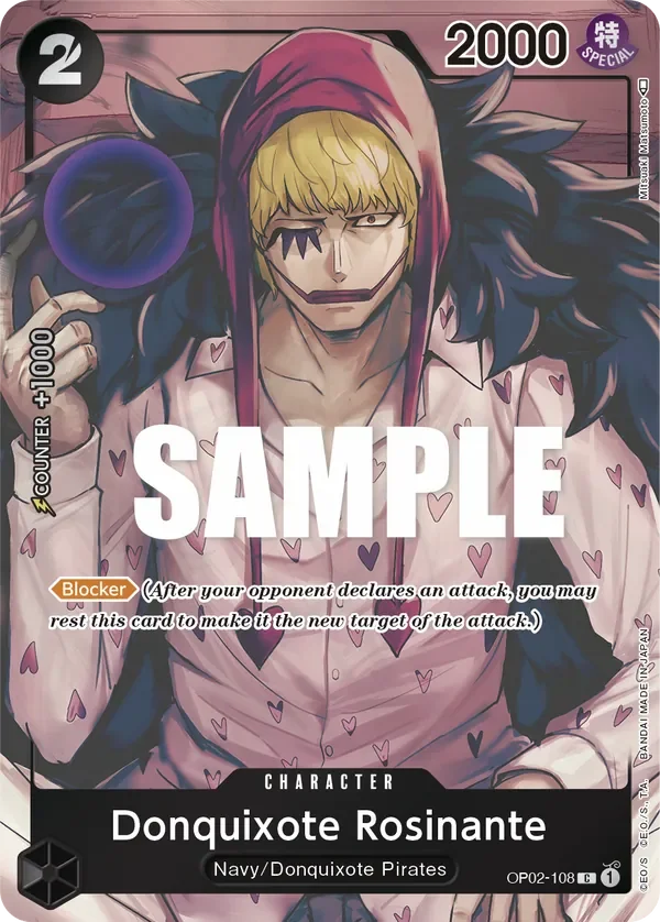 Donquixote Rosinante 「OP02-108」 — Paramount War fa「EN」