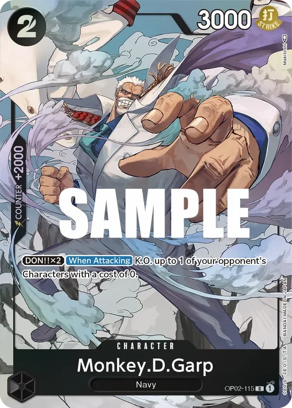 Monkey.D.Garp 「OP02-115」 — Paramount War aa「EN」