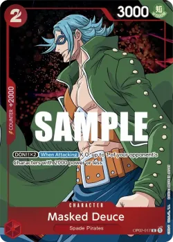 Masked Deuce 「OP02-017」 — Paramount War aa「EN」