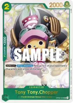 Tony Tony.Chopper 「OP02-034」 — Store Championship Participation Pack Vol.1「EN」