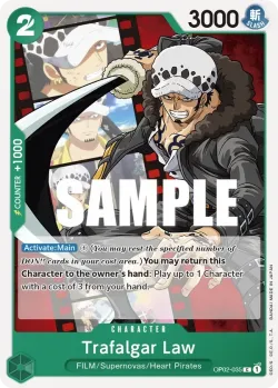 Trafalgar Law 「OP02-035」「EN」