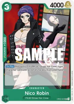 Nico Robin 「OP02-037」「EN」