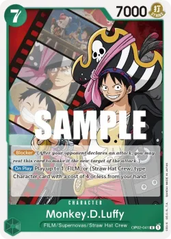 Monkey.D.Luffy 「OP02-041」「EN」