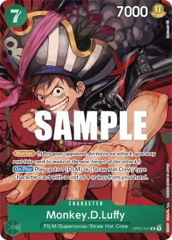 Monkey.D.Luffy 「OP02-041」 — Paramount War aa「EN」