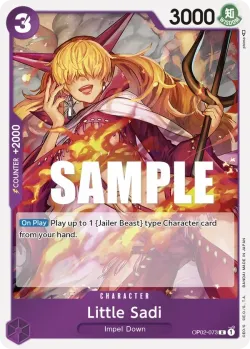 Little Sadi 「OP02-073」「EN」