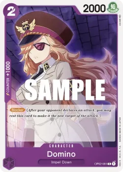 Domino 「OP02-081」「EN」