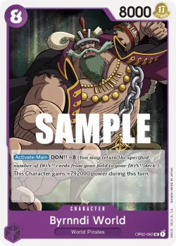 Byrnndi World 「OP02-082」「EN」
