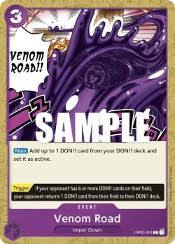 Venom Road 「OP02-091」「EN」