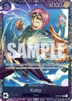 Koby 「OP02-098」 — Prize Cards「EN」