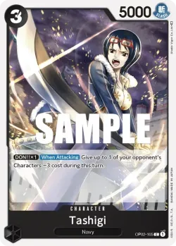 Tashigi 「OP02-105」「EN」