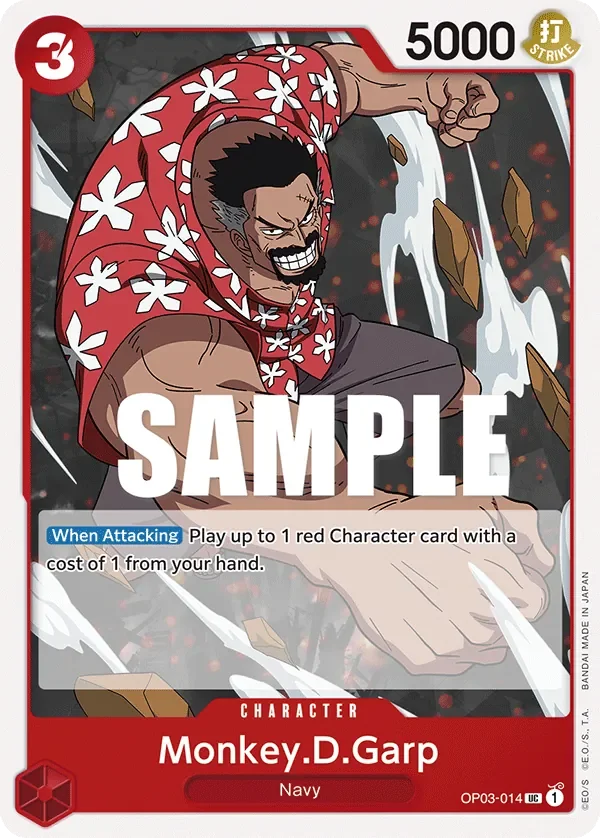 Monkey.D.Garp 「OP03-014」「EN」
