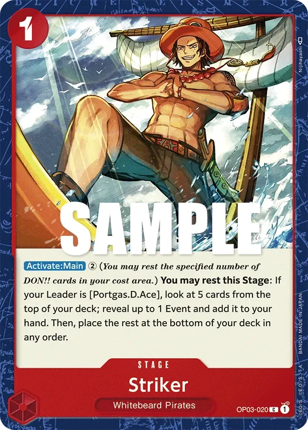 Striker 「OP03-020」「EN」