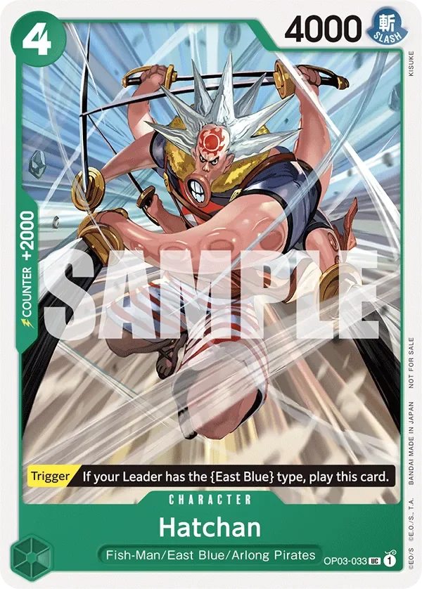 Hatchan 「OP03-033」 — Tournament Pack Vol.6「EN」
