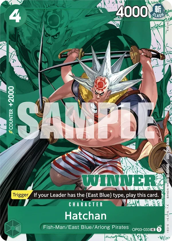Hatchan 「OP03-033」 — Tournament Pack Vol.6 fa「EN」
