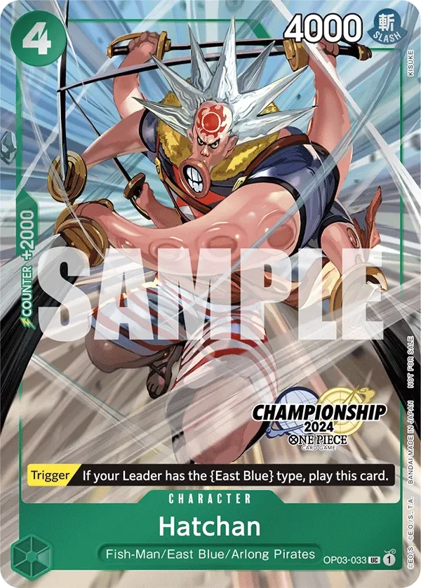 Hatchan 「OP03-033」 — Championship 2024 Celebration Pack「EN」