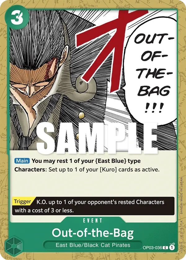 Out-of-the-Bag 「OP03-036」「EN」
