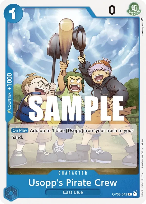 Usopp's Pirate Crew 「OP03-042」「EN」