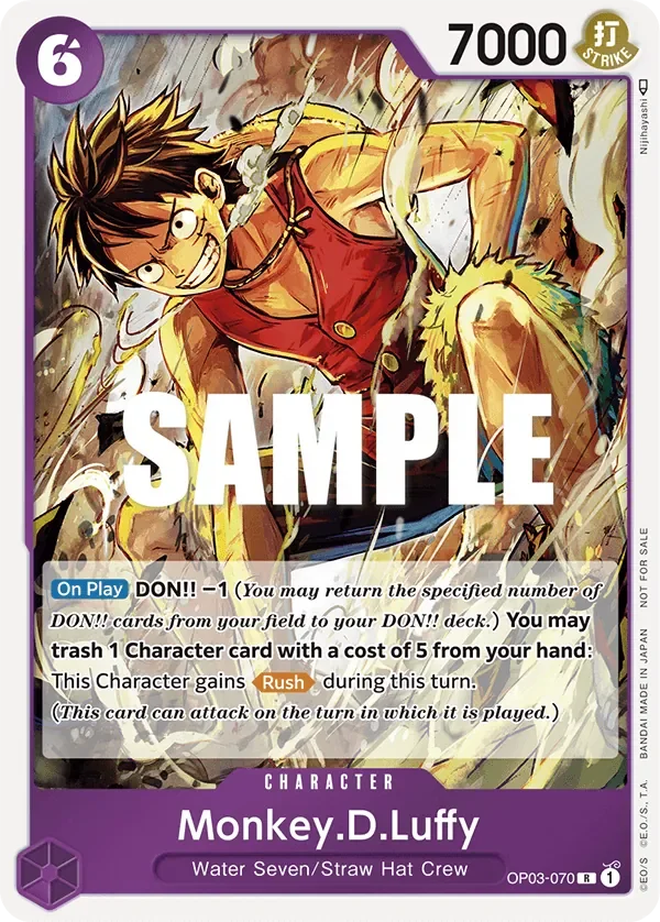 Monkey.D.Luffy 「OP03-070」 — Kingdoms of Intrigue Dash Pack「EN」