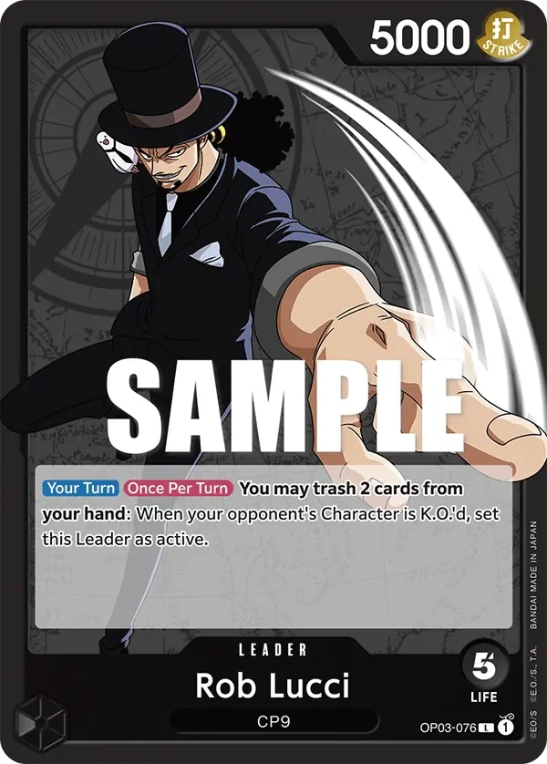 Rob Lucci 「OP03-076」「EN」