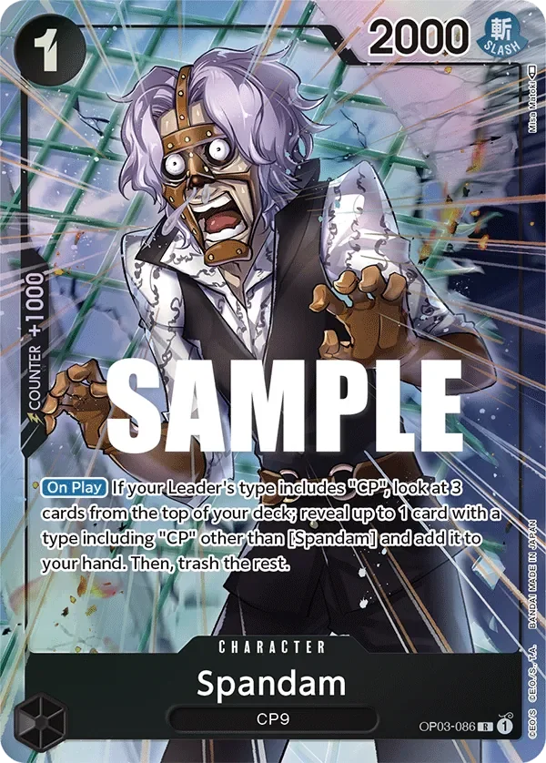 Spandam 「OP03-086」 — Pillars of Strength aa「EN」