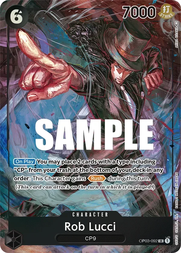 Rob Lucci 「OP03-092」 — Pillars of Strength aa「EN」