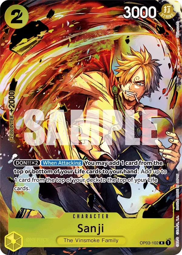 Sanji 「OP03-102」 — Premium Card Collection -Bandai Card Games Fest. 23-24 Edition-「EN」