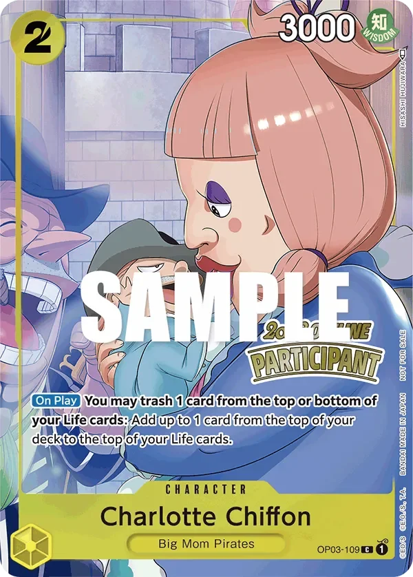 Charlotte Chiffon 「OP03-109」 — Regional Participation Pack Vol.2「EN」
