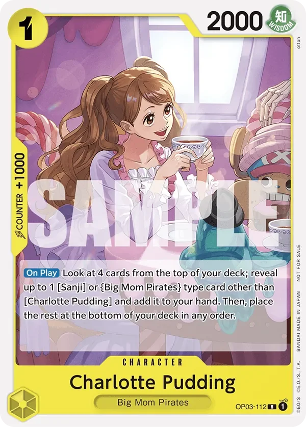 Charlotte Pudding 「OP03-112」 — Tournament Pack 2024 Oct.-Dec.「EN」