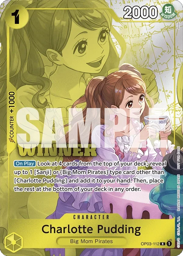 Charlotte Pudding 「OP03-112」 — Tournament Pack 2024 Oct.-Dec. fa「EN」