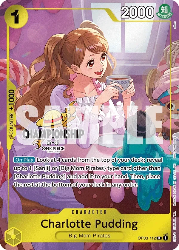 Charlotte Pudding 「OP03-112」 — CS 25–26 Celebration Pack「EN」